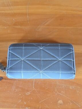 Coach Heather Gray Zip Phone